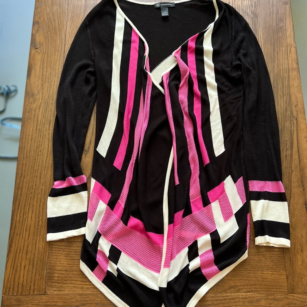 INC International Concepts Cardigan Sweater women’s size small - Picture 4 of 7
